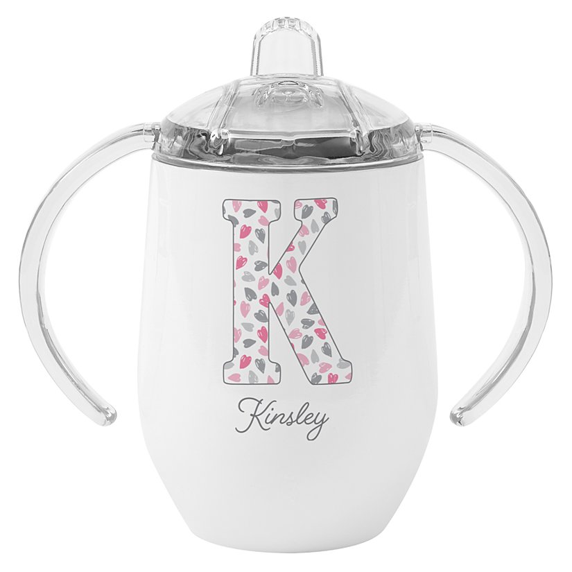 Big Initial Personalized Sippy Cup