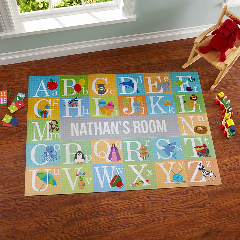 Children's Alphabet Personalized Playmat