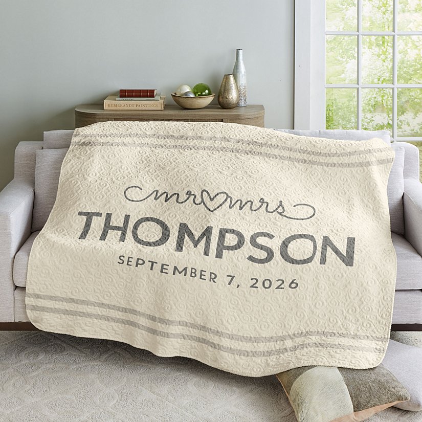 Love's Embrace Quilted Throw