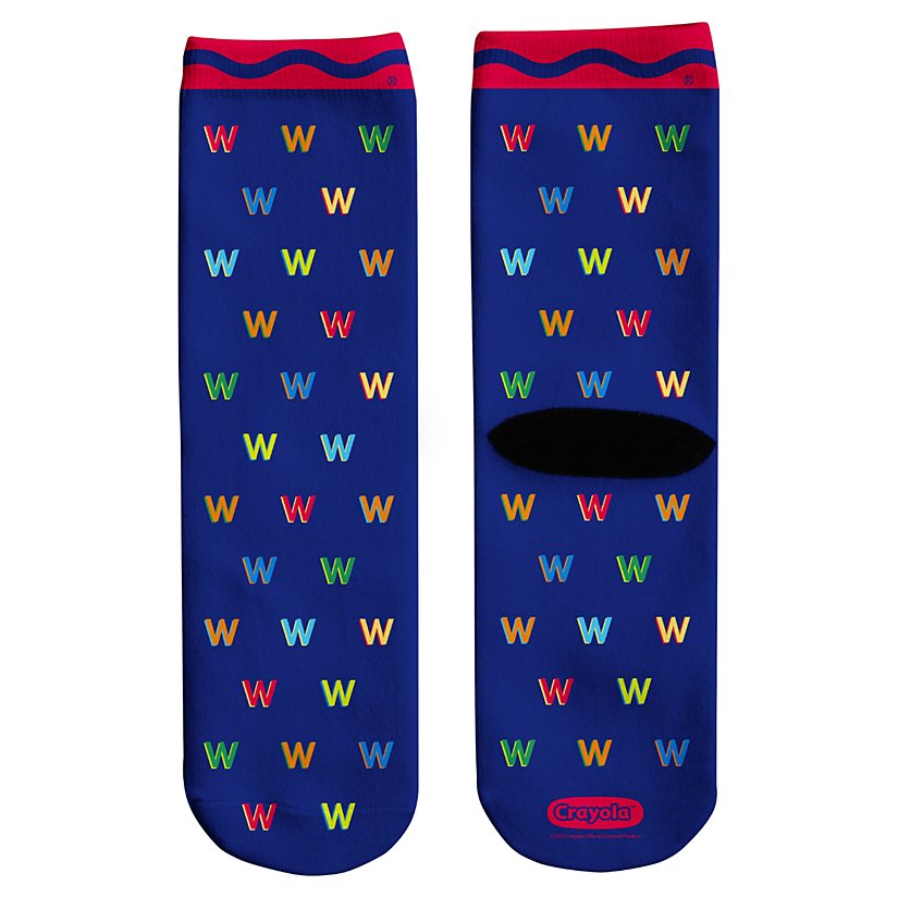 Crayola™ Colorful Initial Socks