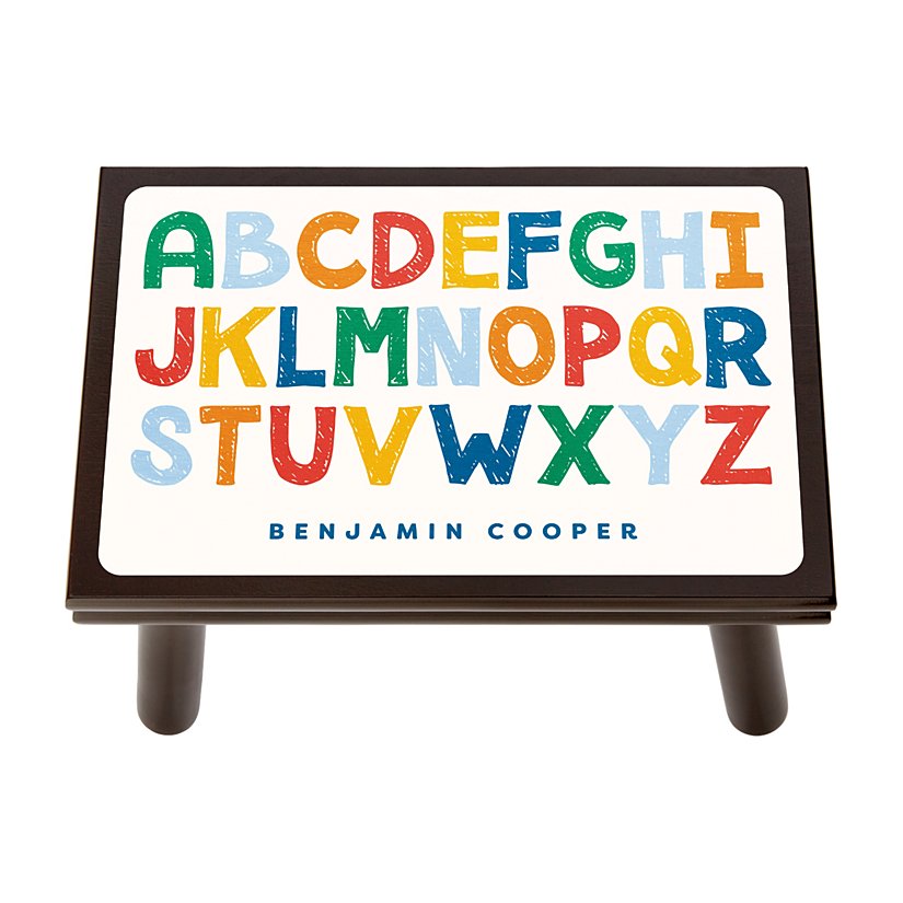 ABC Learning Step Stool