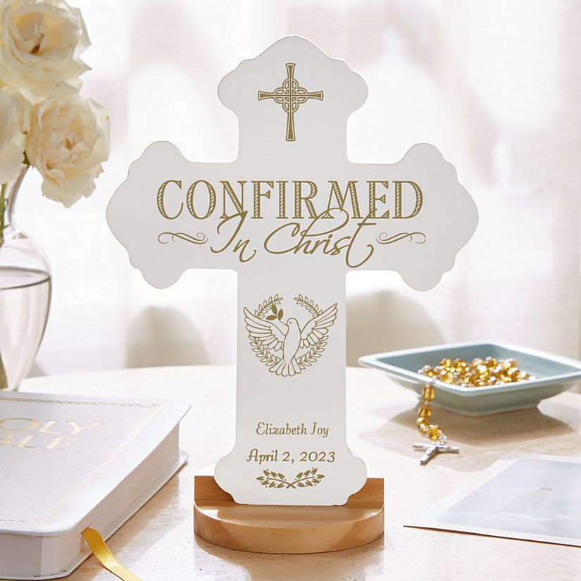 Confirmation Personalized Commemorative Cross
