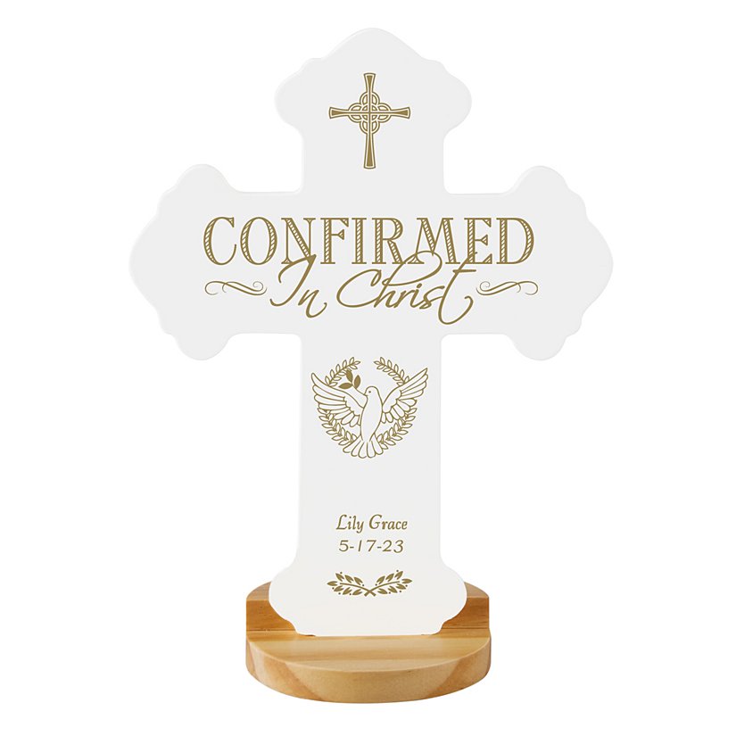 Confirmation Personalized Commemorative Cross