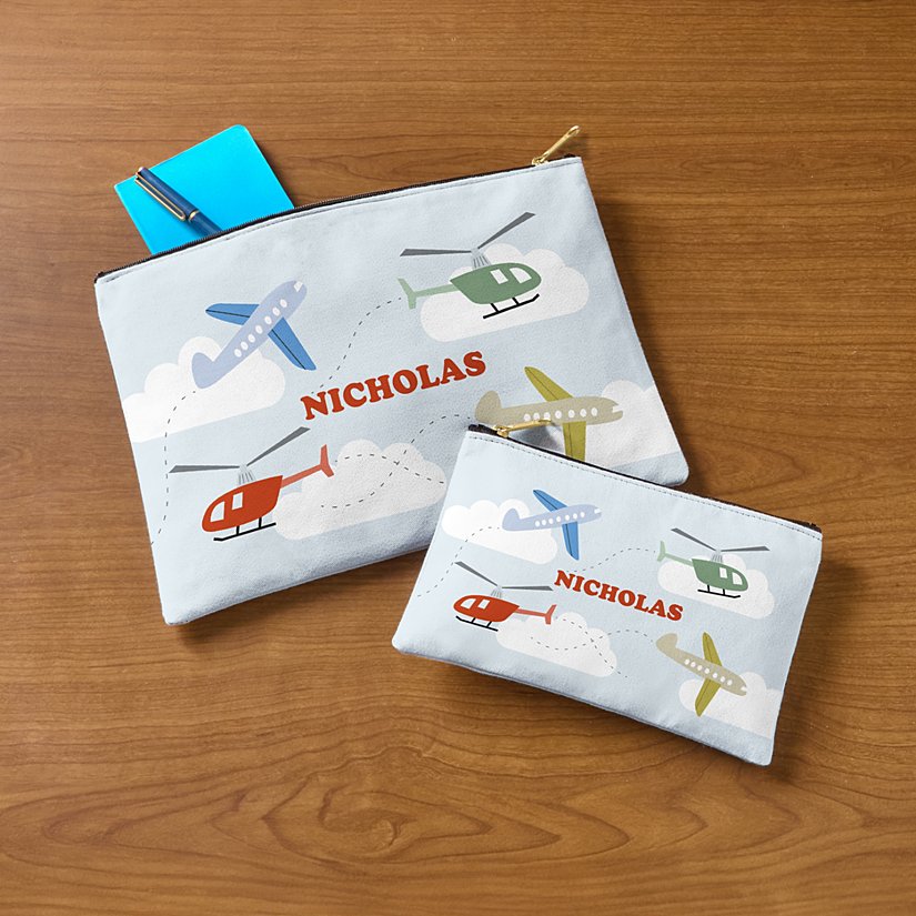 Adventure Awaits Zippered Pouch