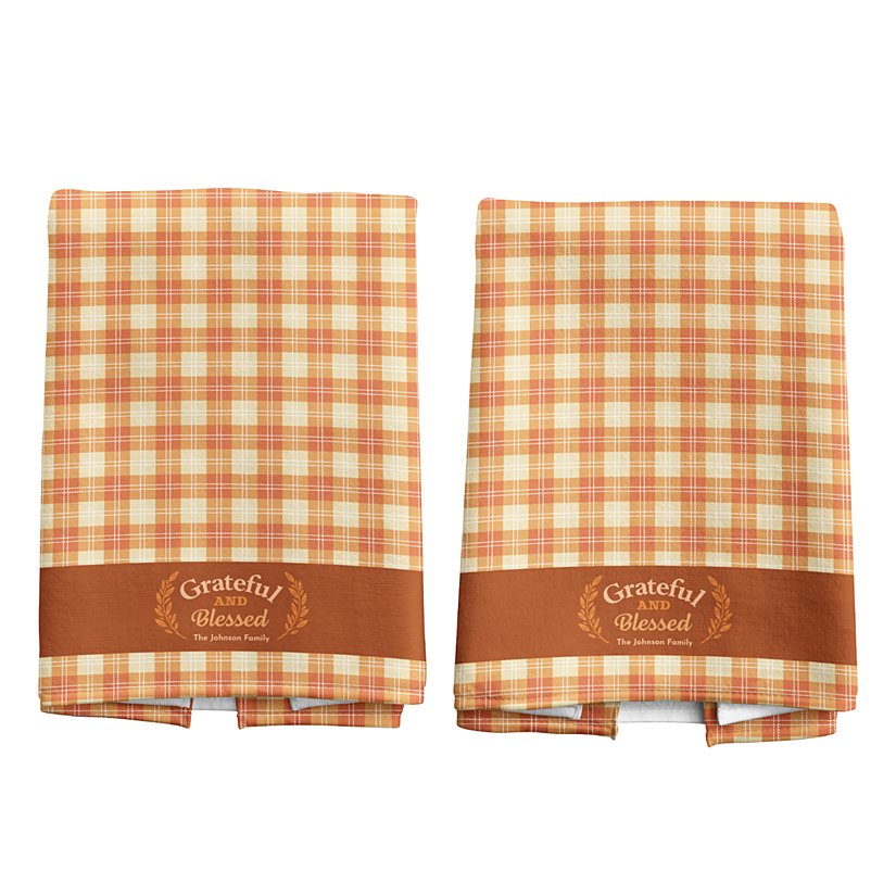 Autumn Blessing Kitchen Towel