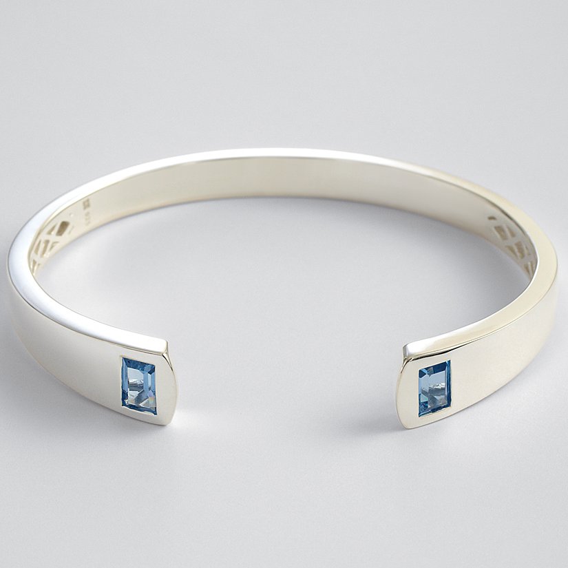 Secret Message Personalized Birthstone Cuff 3 Secret Message Personalized Birthstone Cuff