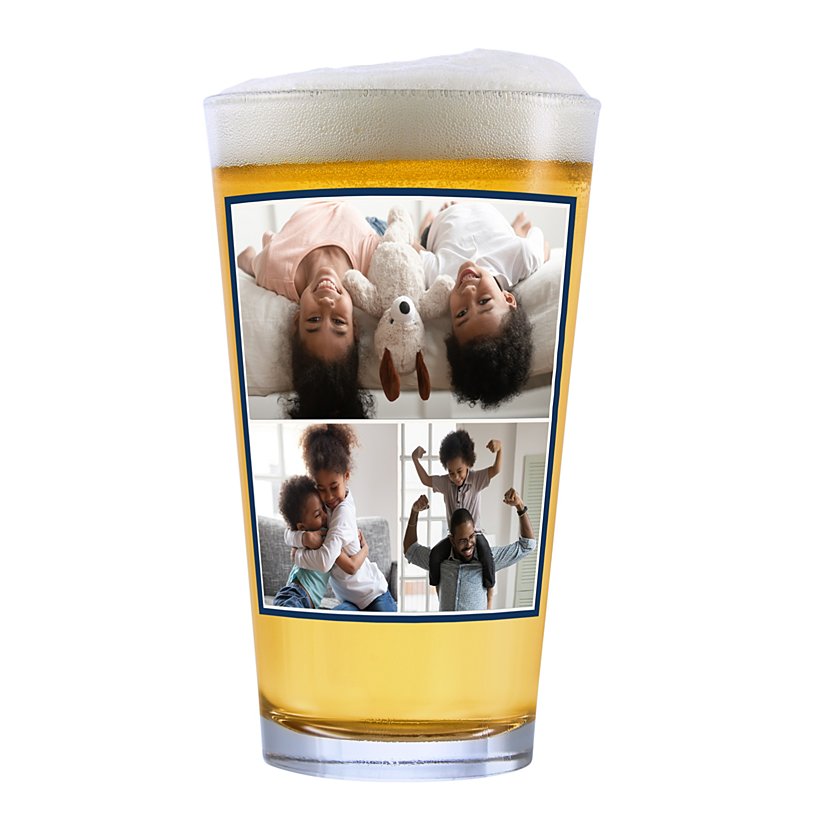 #1 Picture Message Personalized Glassware