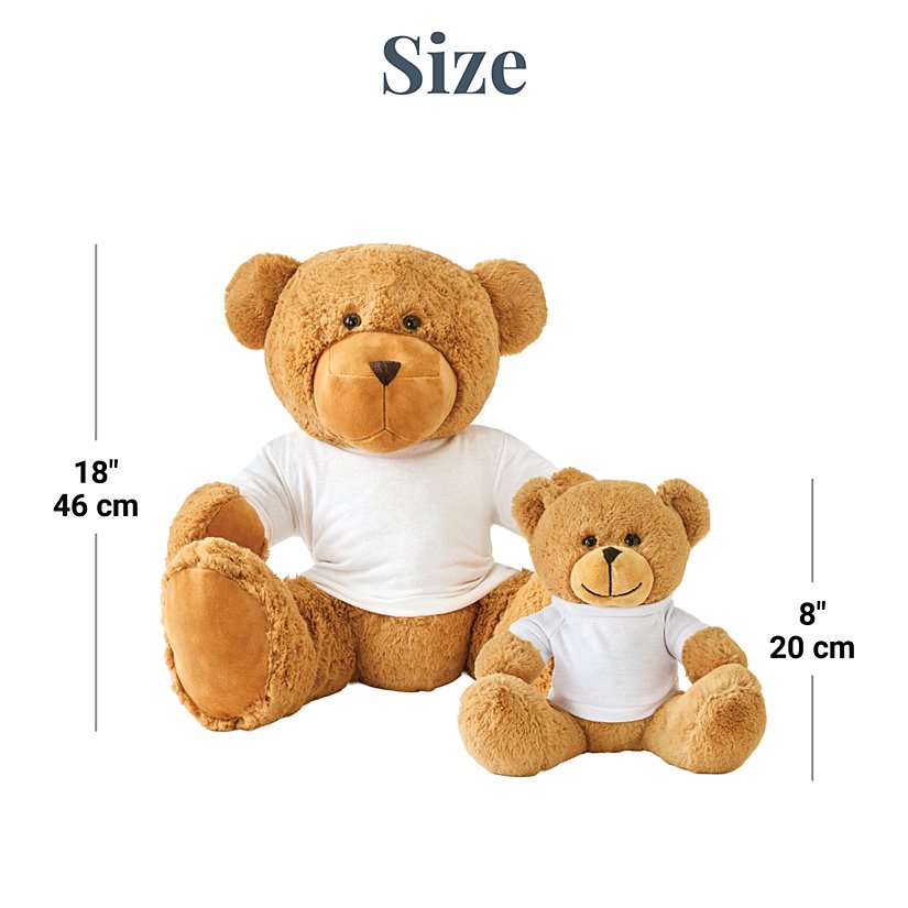 Signature Style Heart Plush Teddy Bear T-Shirt