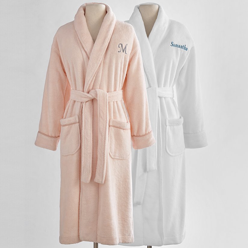 Ladies' Five-Star Personalized Plush Robe