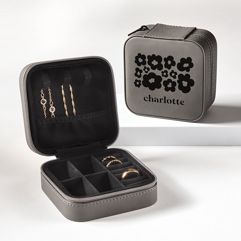 Botanical Jewelry Travel Case