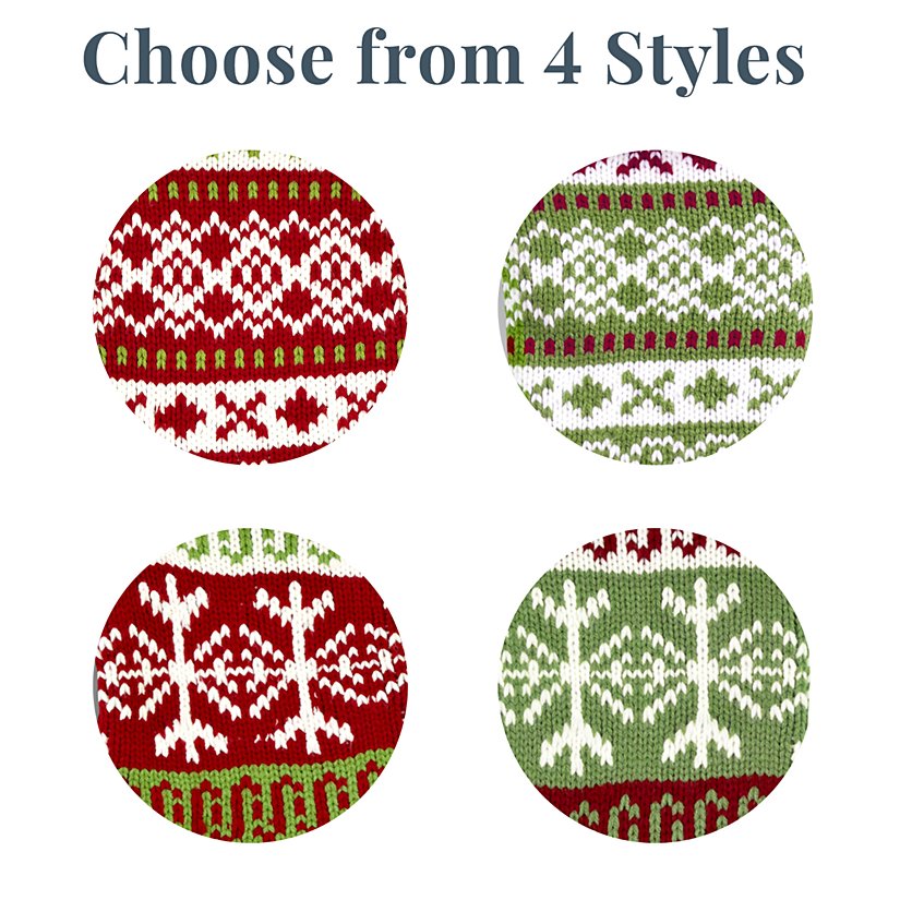 Knitted Argyle Custom Stockings
