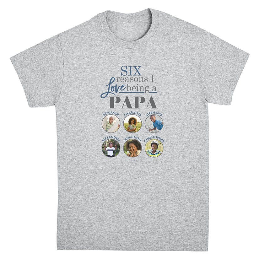 Reasons Why™ Personalized Photo Tee