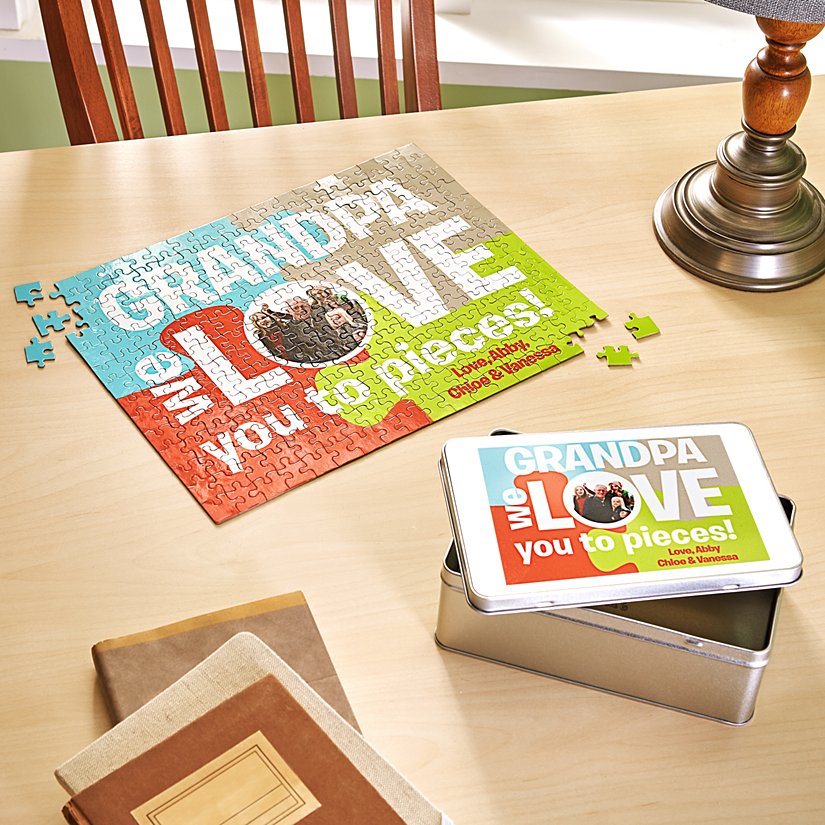 Cherished Memories Personalized Photo Puzzle