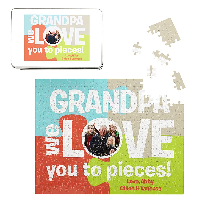 Cherished Memories Personalized Photo Puzzle