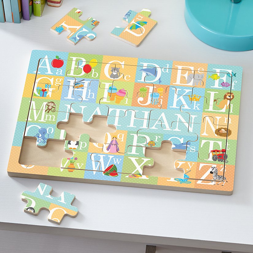 ABC Personalized Wooden Puzzle