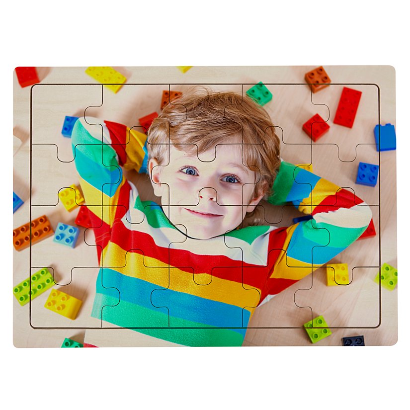 Cherished Memory Personalized Photo Wooden Puzzle