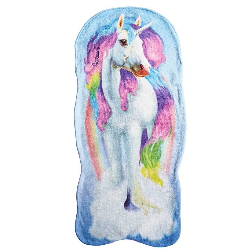 Blankie Tails® Enchanted Unicorn Personalized Blanket