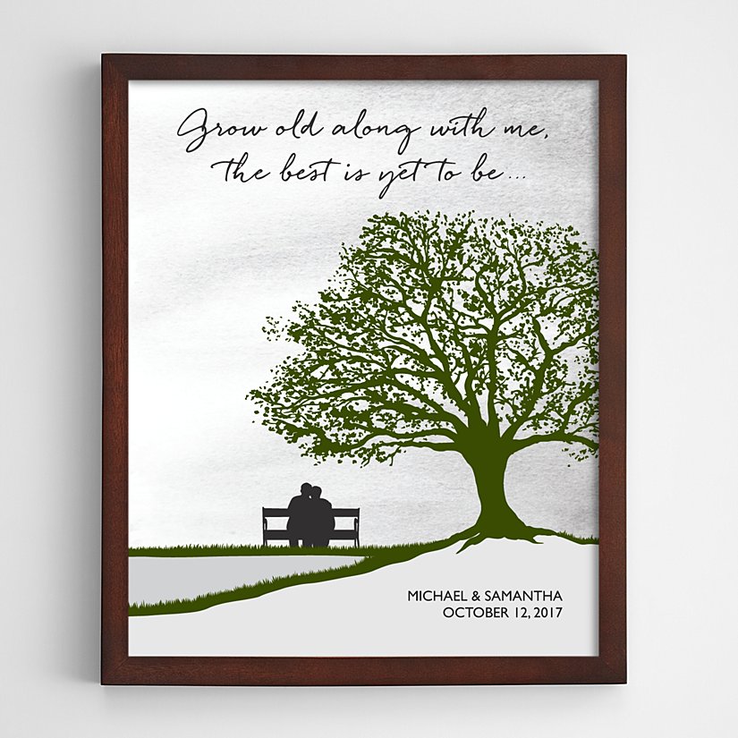 Age Together Personalized Canvas Art