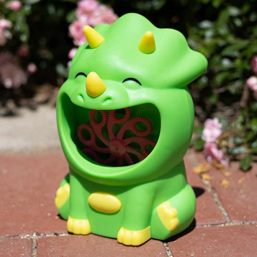 Delightful Dino Personalized Bubble Blower