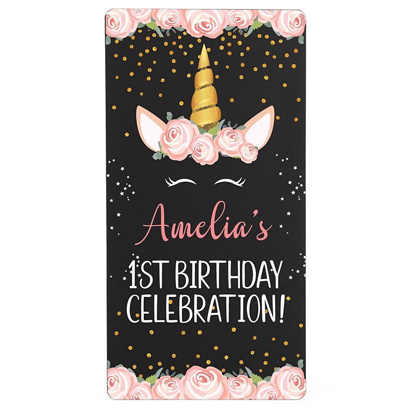 Enchanting Birthday Personalized Chalkboard