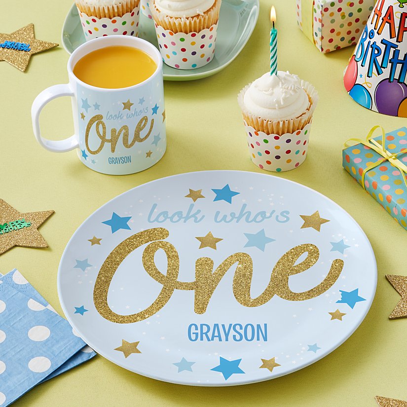 First Birthday Celebration Personalized Tableware