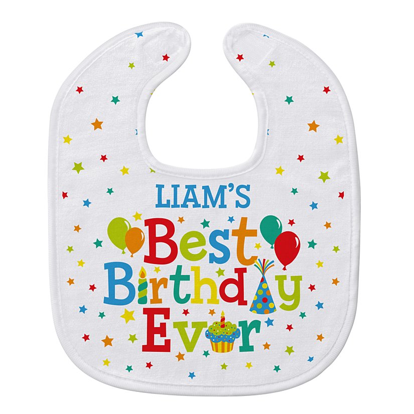 Best Birthday Ever Bib