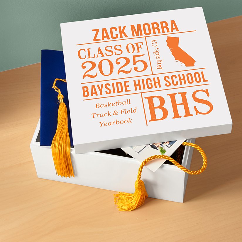 All About the Graduate Keepsake Box