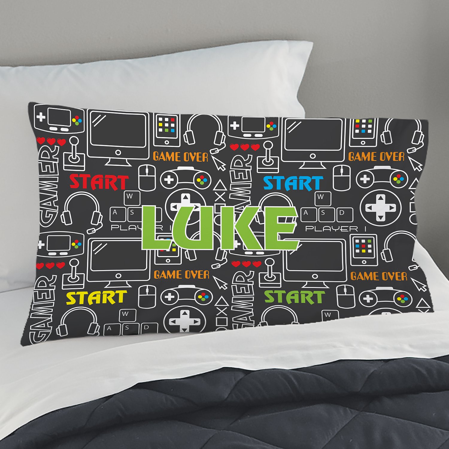 Ultimate Gamer Personalized Pillowcase