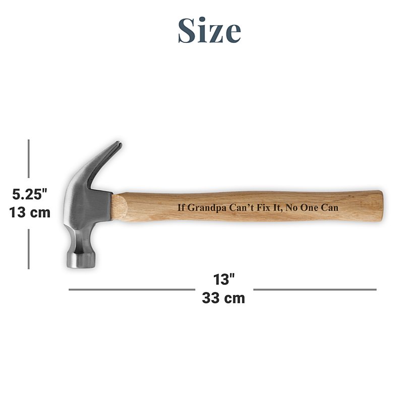 Memory Maker Personalized Wooden Hammer 4 Memory Maker Personalized Wooden Hammer