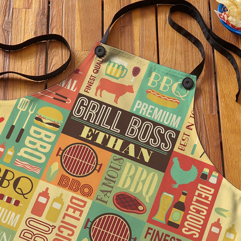 Barbecue Master Personalized Apron