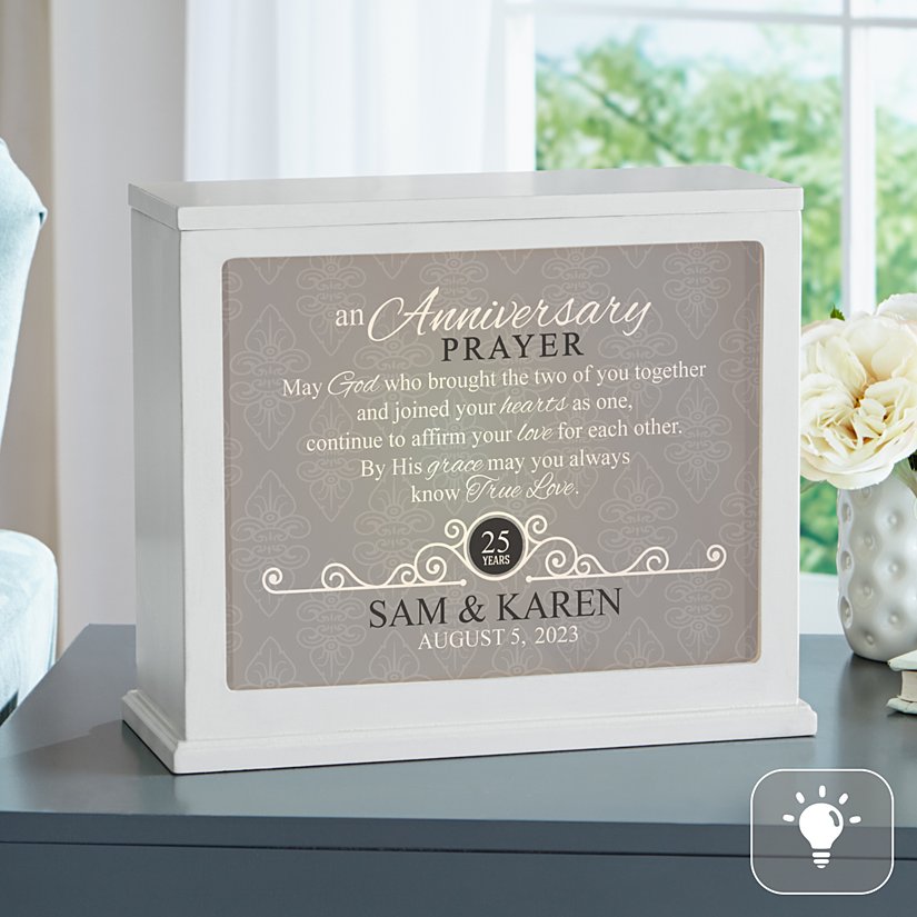 Faithful Anniversary Personalized Accent Light