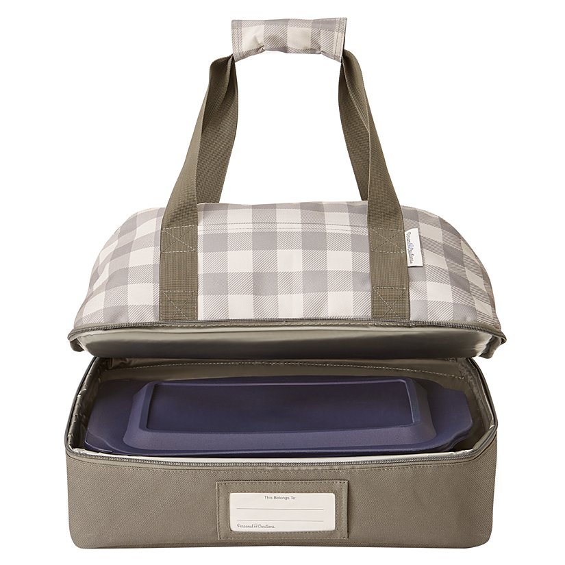 Any Message Embroidered Casserole Carrier