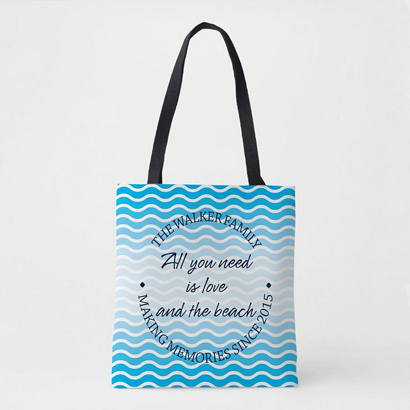 Cherished Memories Personalized Tote Bag