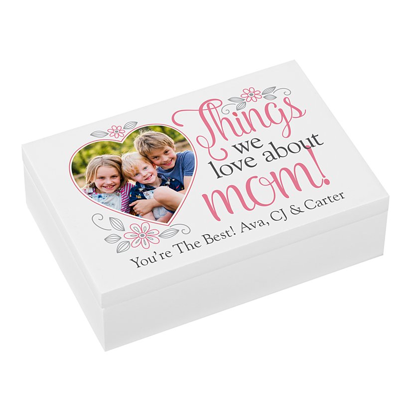 Cherished Memories Personalized Photo Keepsake Box