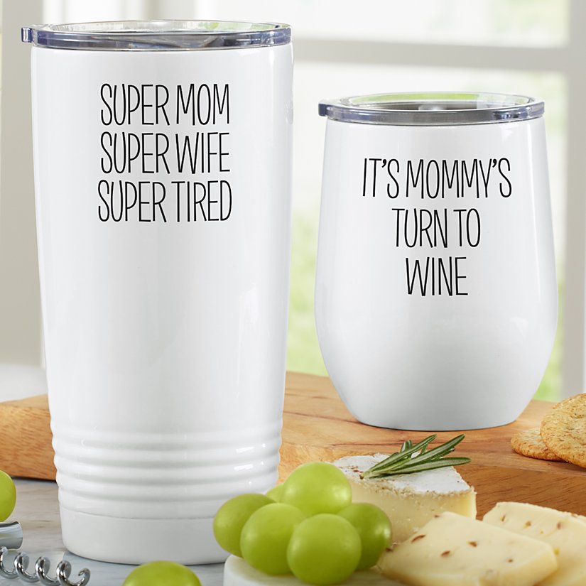Witty Expressions Personalized Insulated Tumbler