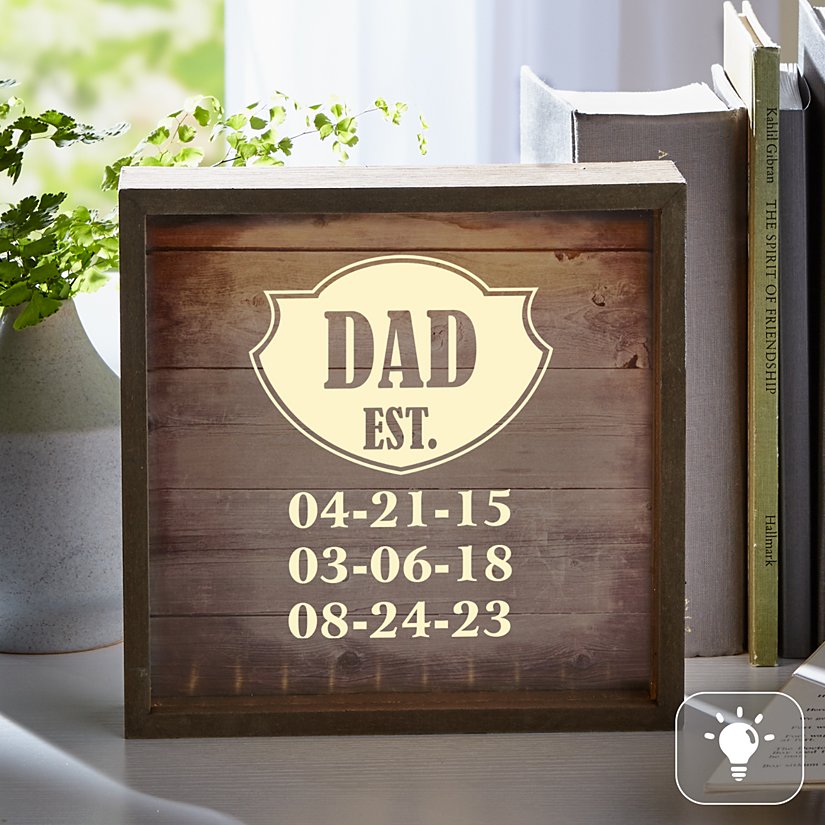 Milestone Memory Personalized Light Box