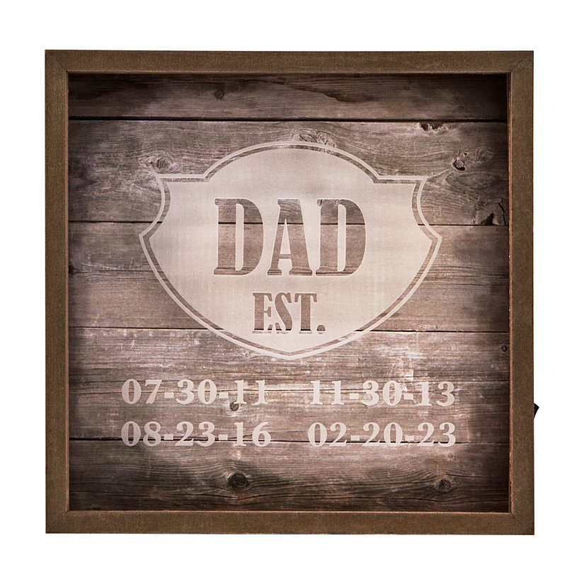 Milestone Memory Personalized Light Box