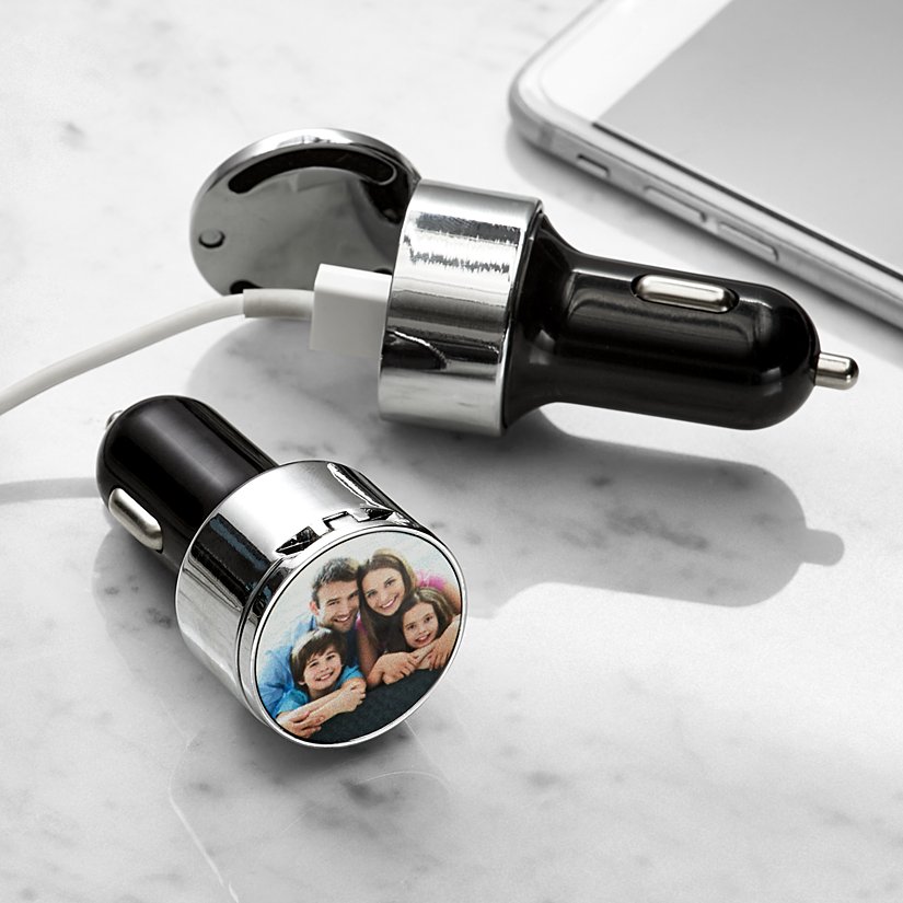 Custom Photo USB Car Charger