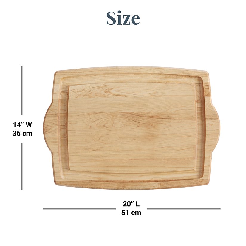 BBQ Local Maple Wood Personalized Chopping Board 4 BBQ Local Maple Wood Personalized Chopping Board