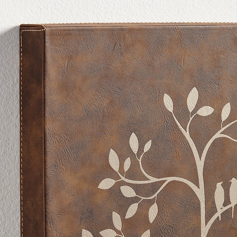 The Beginning Personalized Leather-Style Wall Art 8 The Beginning Personalized Leather-Style Wall Art
