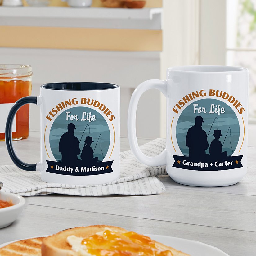 Fishing Companions Personalized Mug