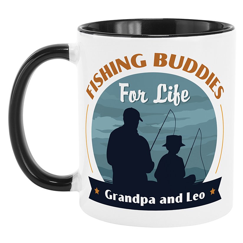 Fishing Companions Personalized Mug