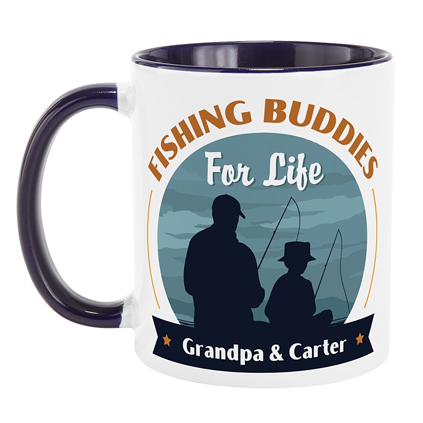 Fishing Companions Personalized Mug