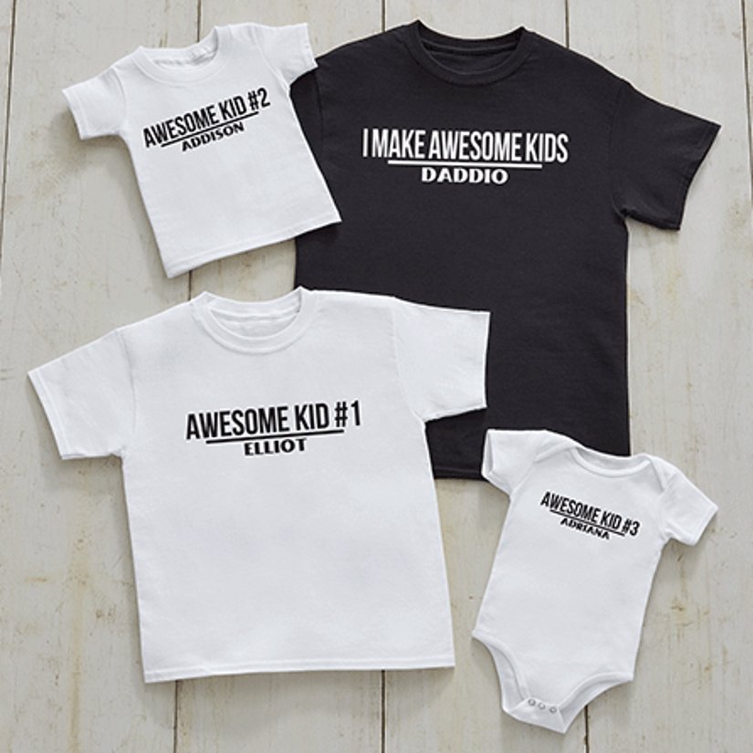 Design Your Own Personalized Family Clothing