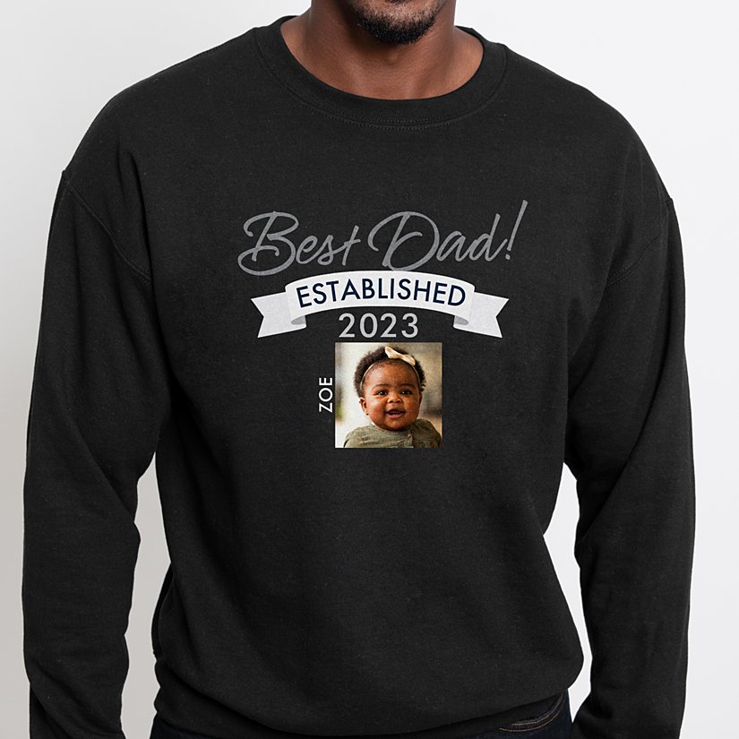 Cherished Memories Photo Personalized Sweatshirt