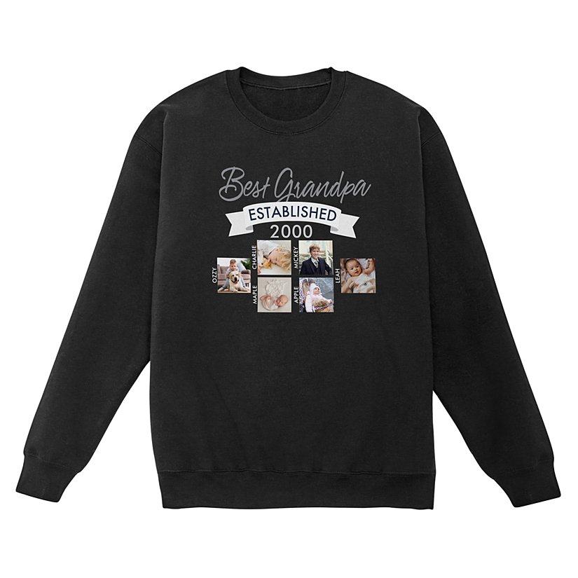 Cherished Memories Photo Personalized Sweatshirt