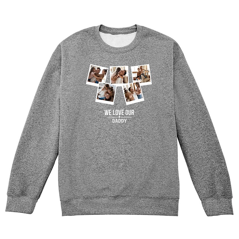 Cherished Moments Personalized Photo Sweatshirt