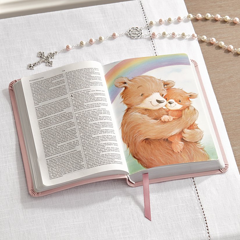 Baby's Personalized Baptismal Bible 4 Baby's Personalized Baptismal Bible