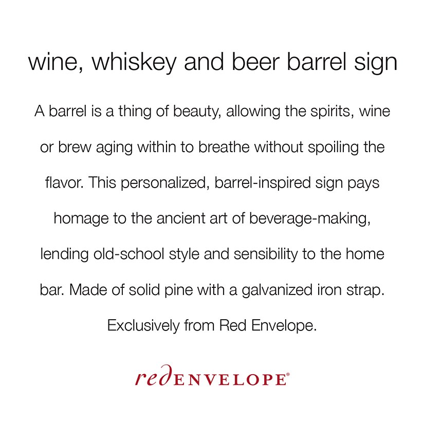 Winery Cellar Personalized Wall Sign