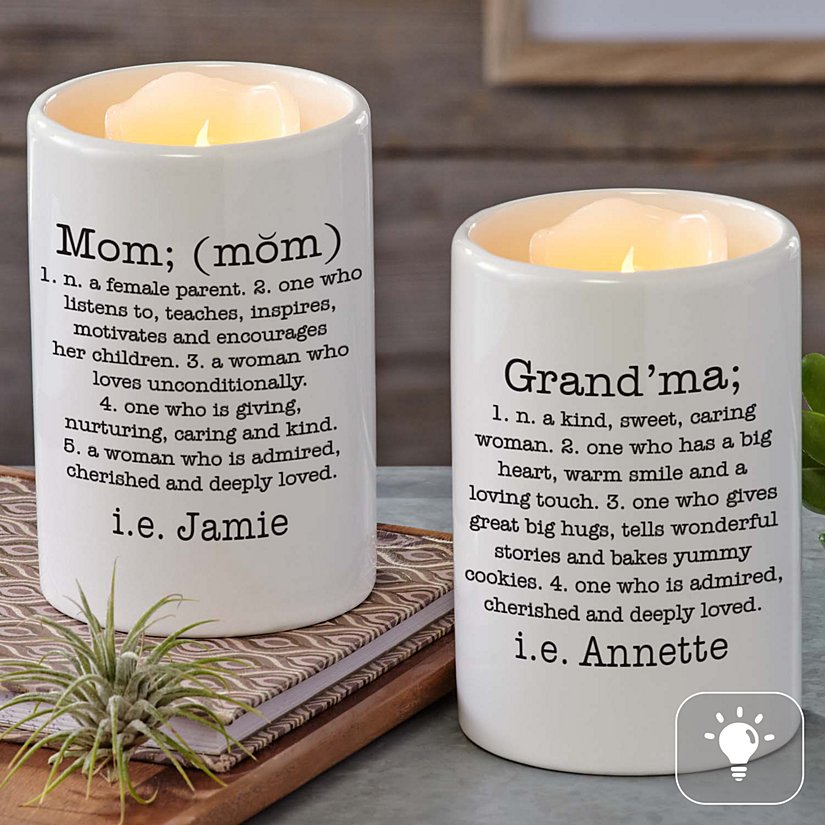 Define Her Love Personalized Votive Candle